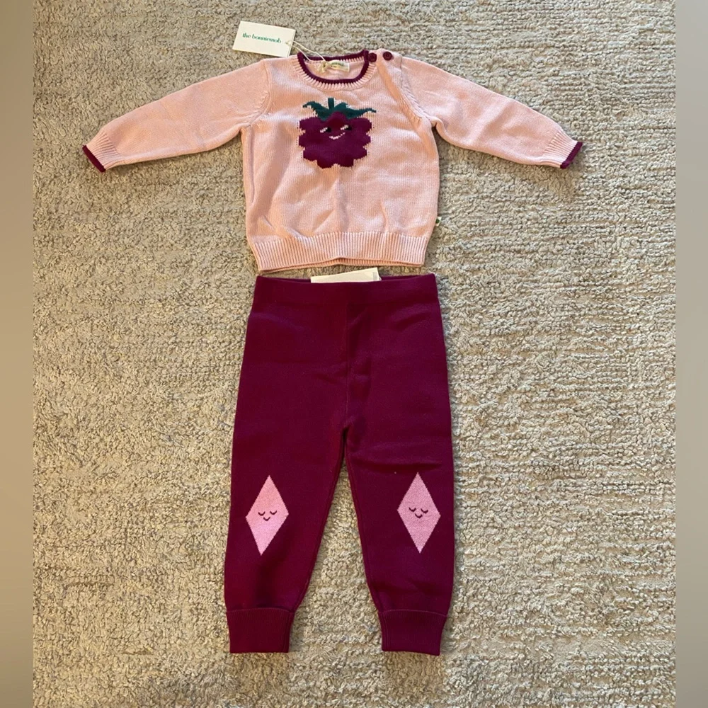 The Bonniemob Ellis and Fern Knit Set Size 18-24